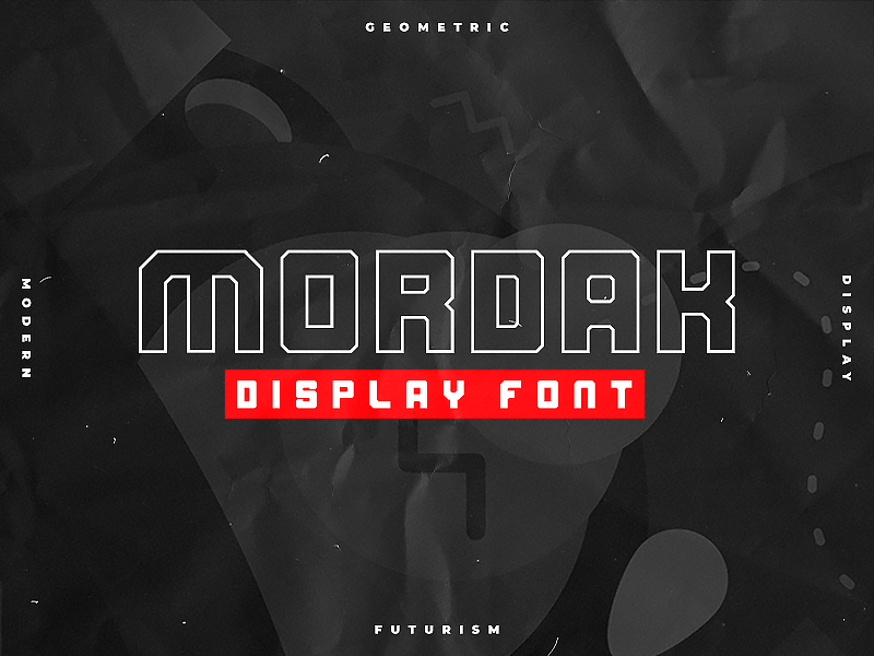 Mordak Typeface