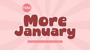 More January Font › Fontesk