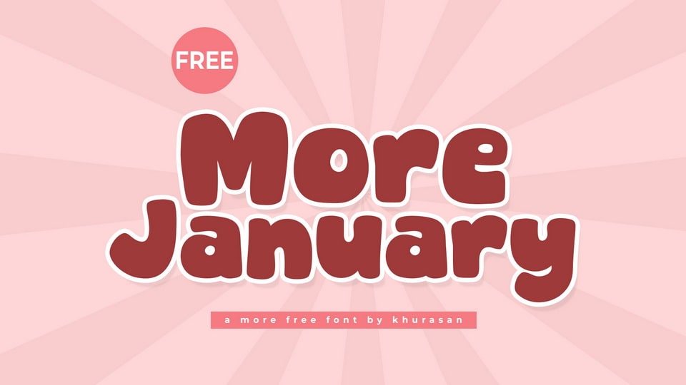 More January Font › Fontesk