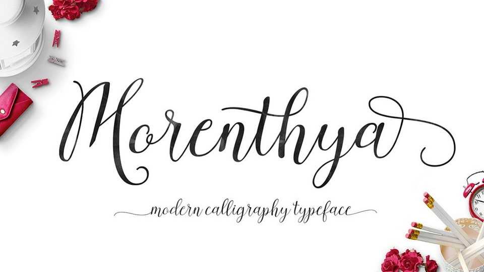 Morenthya Font › Fontesk