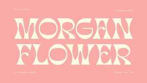 Morgan Flower Font › Fontesk