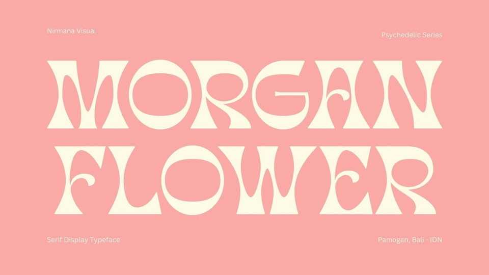 Morgan Flower Font › Fontesk