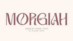 Morgiah Font › Fontesk