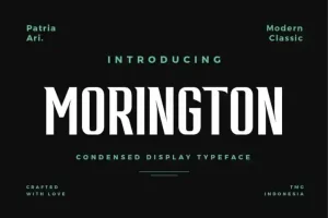 Morington Display Font