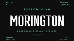 Morington Font › Fontesk