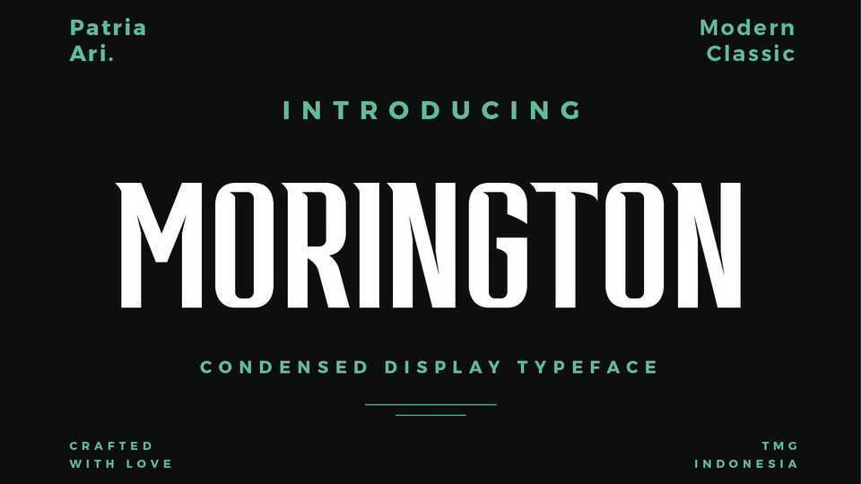 Morington Font › Fontesk