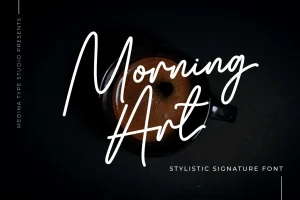 Morning Art Font