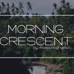 Morning Crescent font