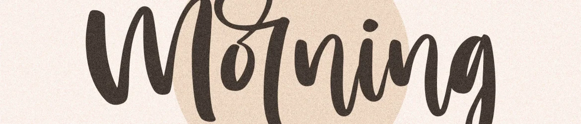 Morning Font