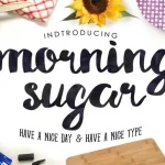 Morning Sugar Typeface + Extra