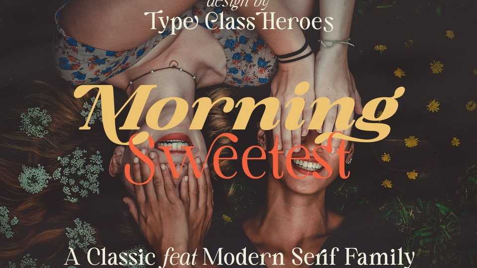 Morning Sweetest Font › Fontesk