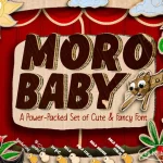 Moro Baby Display Font