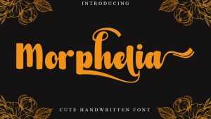 Morphelia Font › Fontesk