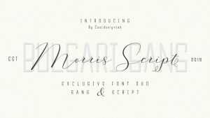 Morris Script Font › Fontesk