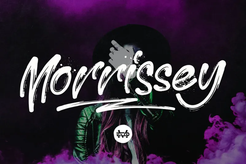 Morrissey Brush Font