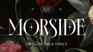 Morside Font › Fontesk