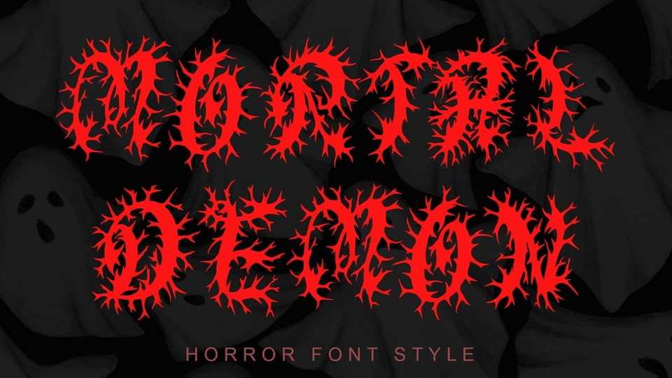 Mortal Demon Font › Fontesk