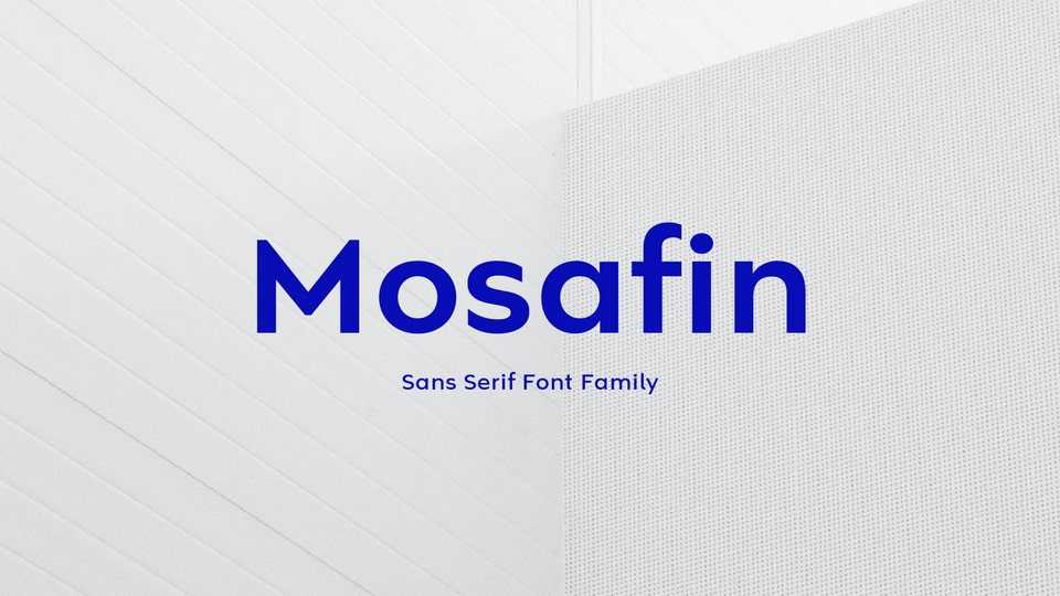 Mosafin Font › Fontesk