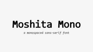 Moshita Mono Font Family › Fontesk