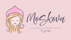 Moskova Script Font › Fontesk
