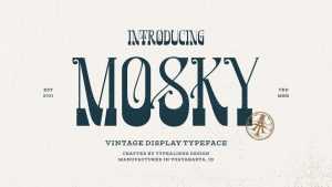 Mosky Font › Fontesk