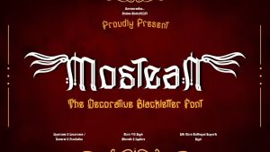 Mostean Font › Fontesk