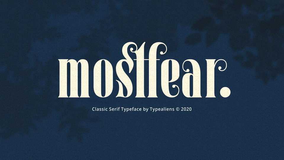 Mostfear Font › Fontesk