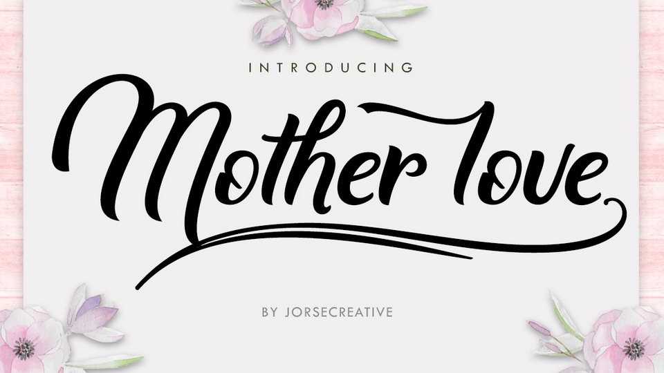 Mother Love Font › Fontesk