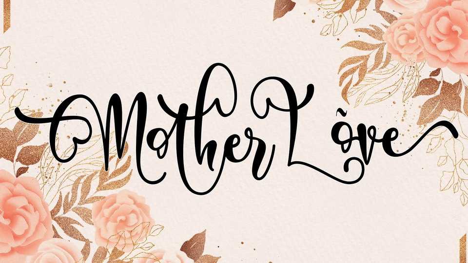 Mother Love Script Font › Fontesk