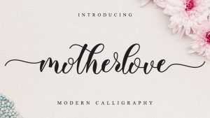 Motherlove Script Font › Fontesk