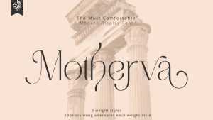 Motherva Font › Fontesk