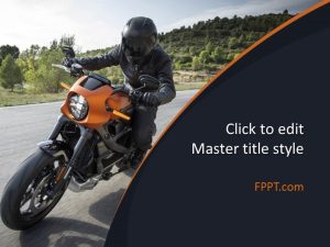 Motorbike PowerPoint Template