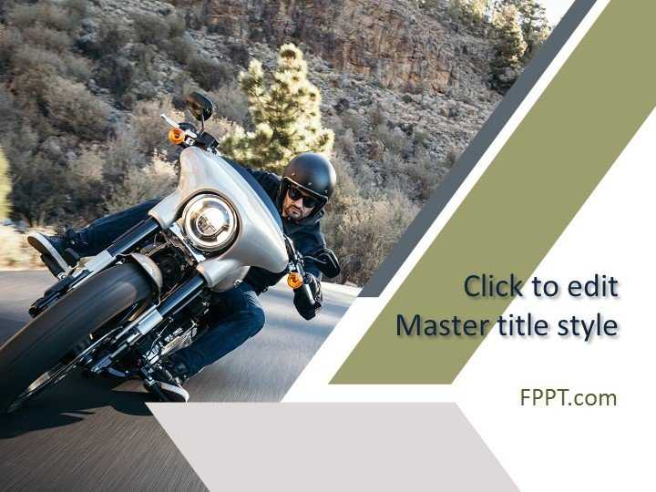 Motorcycle PowerPoint Template