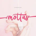 Mottas Script Font