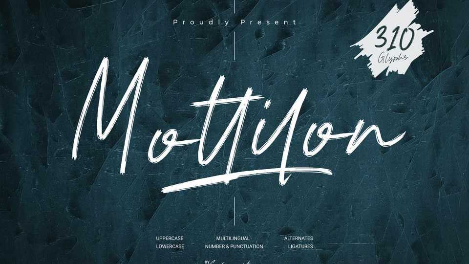 Mottilon Font › Fontesk