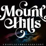 Mount Hills Font › Fontesk