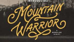 Mountain Warrior Font › Fontesk