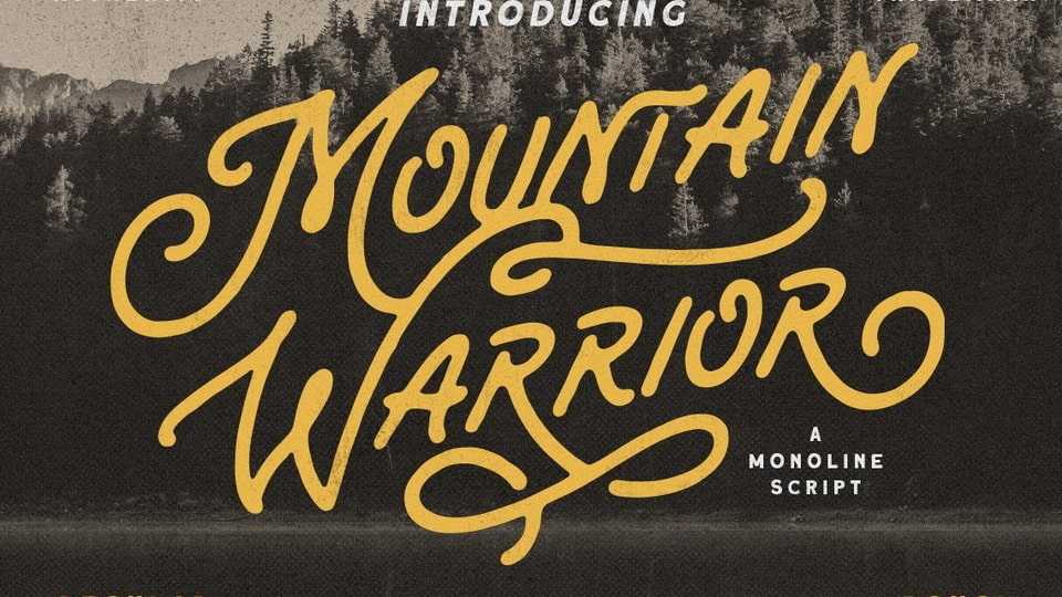 Mountain Warrior Font › Fontesk