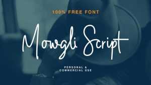 Mowgli Script Font › Fontesk