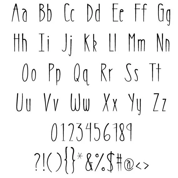 MRF Pixeldust Font