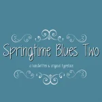 MRF Springtime Blues Two Font
