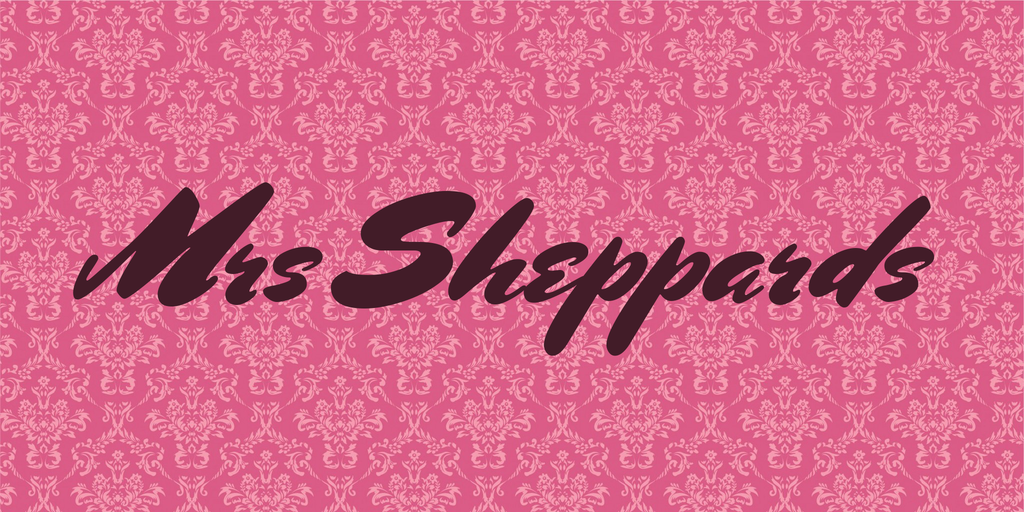 Mrs Sheppards Font