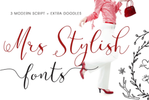 Mrs Stylish Script Font