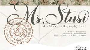 Ms Stusi Font › Fontesk