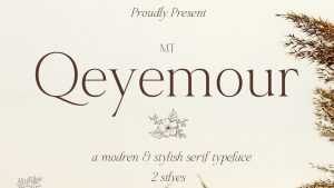 Mt Qeyemour Font › Fontesk