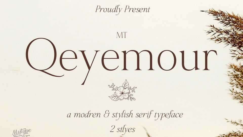 Mt Qeyemour Font › Fontesk