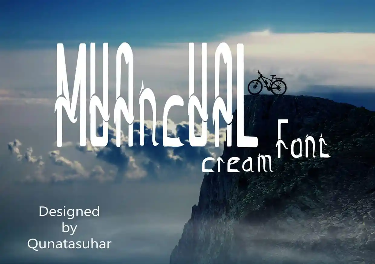 Muancual font