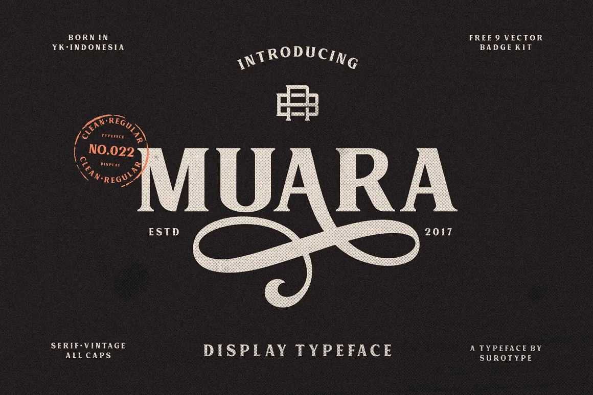 MUARA Typeface