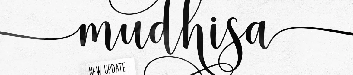 Mudhisa Script Font