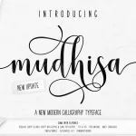 Mudhisa Script Font